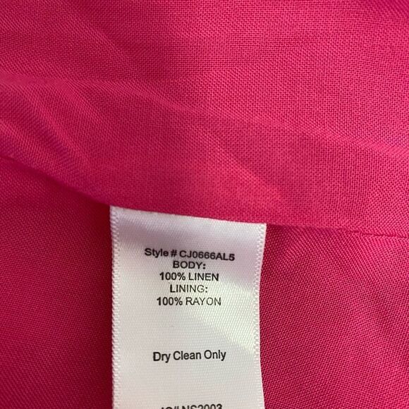 Sanctuary Cape Cod Linen Pink Blazer - Picture 6 of 14